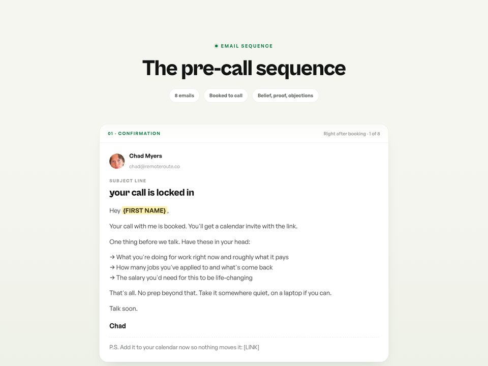 Pre-call preview